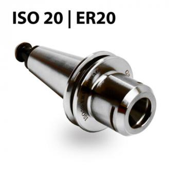 ISO20 Werkzeugaufnahme für ER20 | CNC Fräse | Werkzeugwechselspindel | ATC Spindel